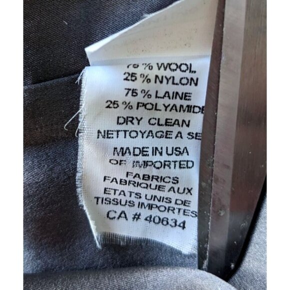 Vintage Y2K MARC JACOBS Wool-Nylon Gray Neck Tie Short Sleeve Shift Dress Size 2 - Picture 5 of 10
